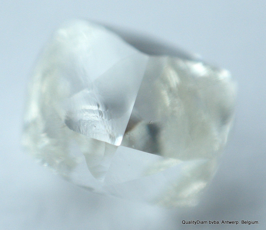 E FLAWLESS CLEAN WHITE GENUINE UNCUT GEMSTONE DIAMOND