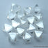 0.92 carat Exceptional White High Quality Octahedron Shape Natural Diamonds