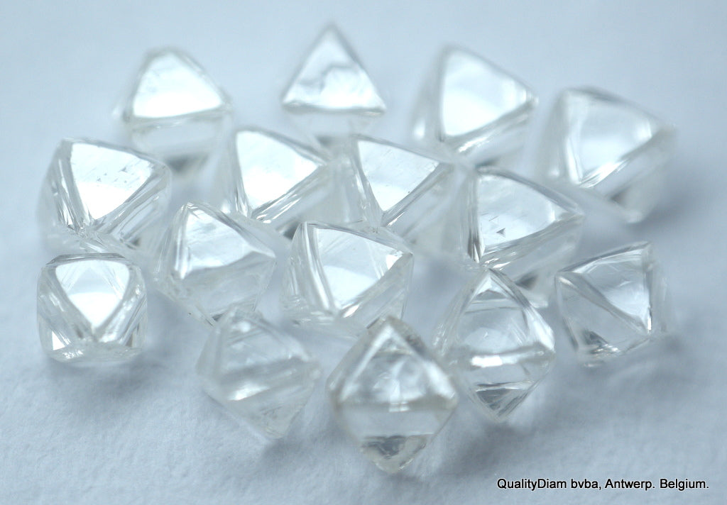 1.01 Carat Beautiful Diamond Crystals Natural Diamonds Out From Mines