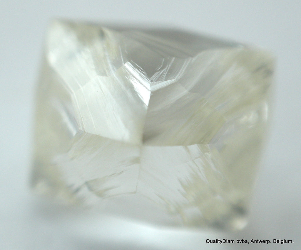 For Rough Diamonds Jewelry: Flawless 1.21 Carat Beautiful Octahedron Gem Diamond