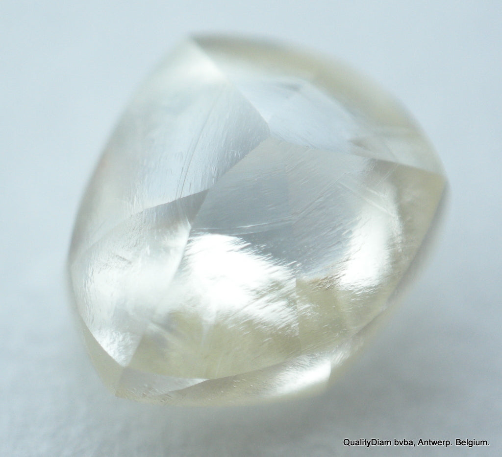0.53 Carat Flawless Clean Diamond Mackle Uncut Rough Diamond Mined Diamond