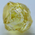 0.48 Carat Vivid Fancy Yellow Rare, High Value Diamond Out From A Diamond Mine