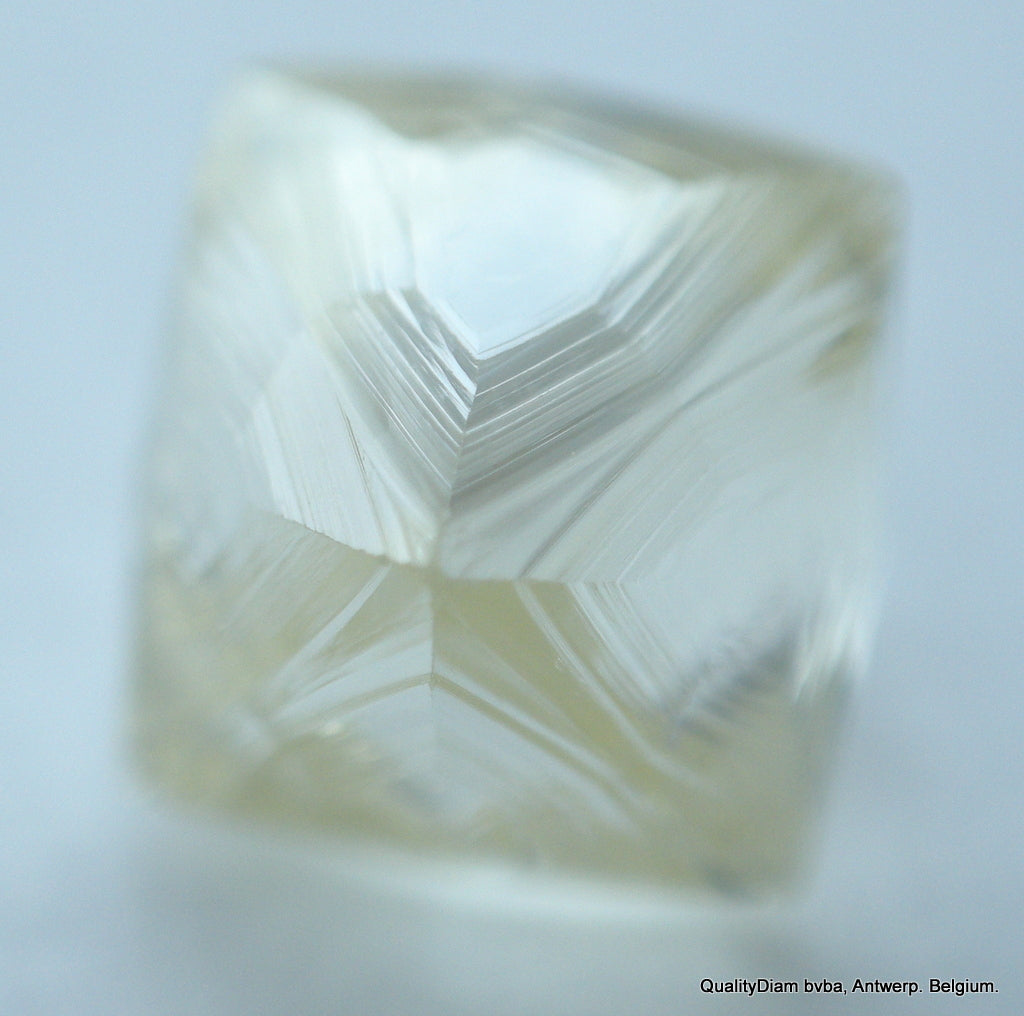 For Rough Diamonds Jewelry: Flawless 0.81 Carat Beautiful Octahedron Gem Diamond