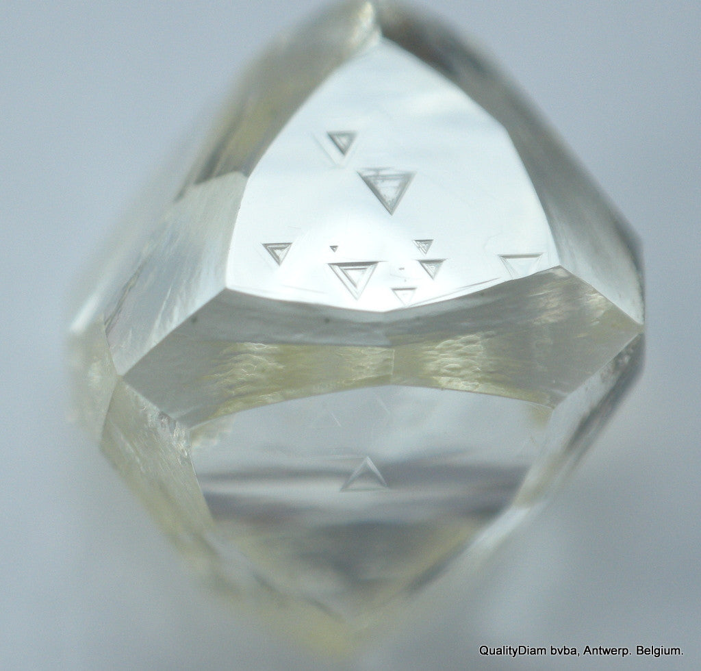 1.46 carat museum quality beautiful octahedron shape natural diamond