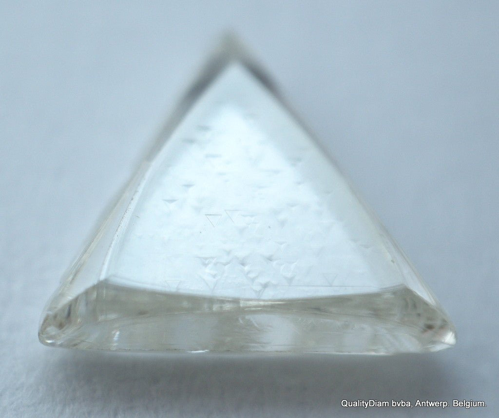 Real Is Rare: Beautiful Triangle Shape 0.72 carat H VS1 is now available at QualityDiam