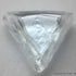 TRIANGLE SHAPE NATURAL DIAMOND UNCUT GEM 0.85 CARAT E VS1 DIAMOND