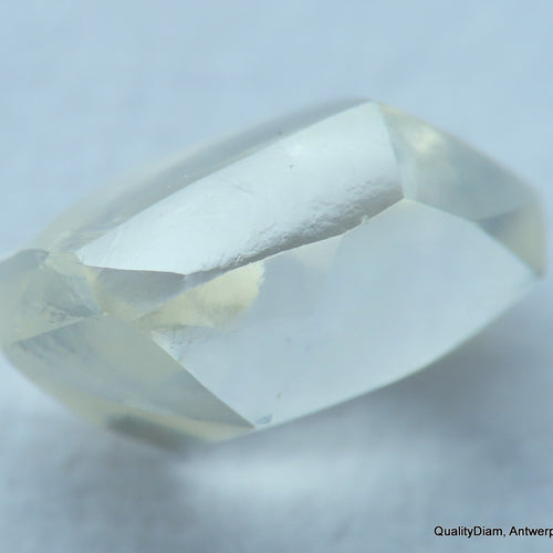 Beautiful Diamond Mackle out from a Diamond Mine