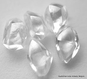 How raw diamonds are different from regular stones?