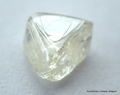 1.10 CARAT VVS2 BEAUTIFUL TRIANGLE SHAPE NATURAL DIAMOND UNCUT DIAMOND GEMSTONE