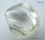 1.95 CARATS FINE PAIR OF NATURAL UNCUT DIAMONDS ROUGH DIAMONDS OUT DIAMOND MINE
