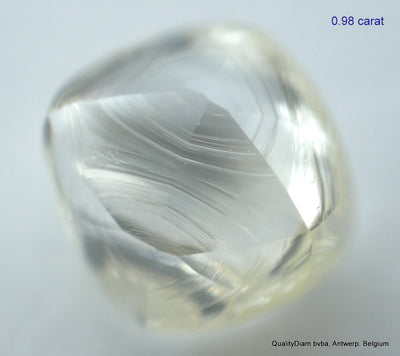 1.95 CARATS FINE PAIR OF NATURAL UNCUT DIAMONDS ROUGH DIAMONDS OUT DIAMOND MINE