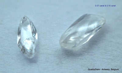 4.54 carats of beautiful natural diamonds collection out from diamond mines