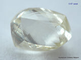 1.95 CARATS FINE PAIR OF NATURAL UNCUT DIAMONDS ROUGH DIAMONDS OUT DIAMOND MINE