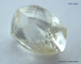 1.95 CARATS FINE PAIR OF NATURAL UNCUT DIAMONDS ROUGH DIAMONDS OUT DIAMOND MINE