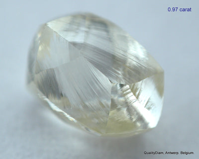 1.95 CARATS FINE PAIR OF NATURAL UNCUT DIAMONDS ROUGH DIAMONDS OUT DIAMOND MINE