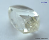 1.95 CARATS FINE PAIR OF NATURAL UNCUT DIAMONDS ROUGH DIAMONDS OUT DIAMOND MINE