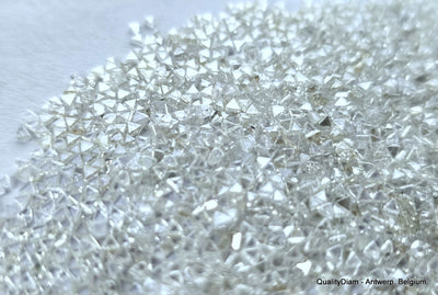 50.92 Carats Rough Diamonds Recently Mined Genuine Diamonds Uncut, Real Diamonds Collection