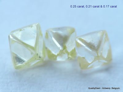 4.54 carats of beautiful natural diamonds collection out from diamond mines