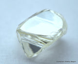 1.85 carat pair of natural uncut diamonds rough, out from diamond mine