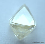 1.85 carat pair of natural uncut diamonds rough, out from diamond mine