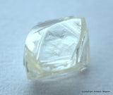 1.85 carat pair of natural uncut diamonds rough, out from diamond mine