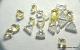 4.54 carats of beautiful natural diamonds collection out from diamond mines