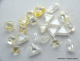 4.54 carats of beautiful natural diamonds collection out from diamond mines