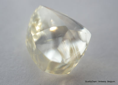 1.62 Carat beautiful diamond mackle out from diamond mine - a gem diamond