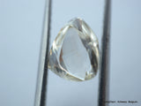 1.62 Carat beautiful diamond mackle out from diamond mine - a gem diamond