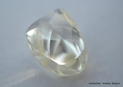 1.62 Carat beautiful diamond mackle out from diamond mine - a gem diamond