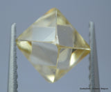 1.21 carat light fancy / warm champagne rare color natural diamond uncut diamond