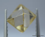 1.21 carat light fancy / warm champagne rare color natural diamond uncut diamond