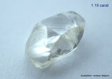 2.40 Carats I VS1 beautiful pair of natural uncut diamonds rough diamonds