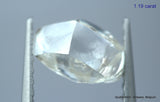 2.40 Carats I VS1 beautiful pair of natural uncut diamonds rough diamonds