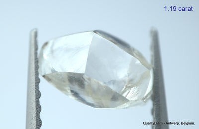 2.40 Carats I VS1 beautiful pair of natural uncut diamonds rough diamonds