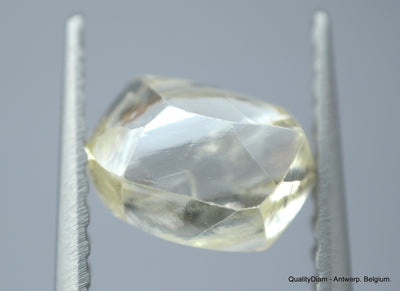 1.18 Carat beautiful diamond mackle out from diamond mine - a gem diamond