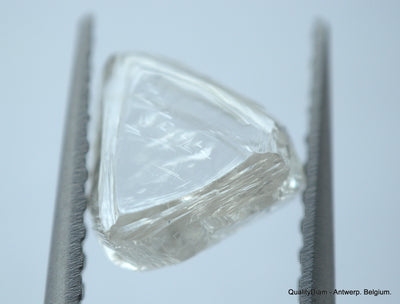 1.18 carat E VVS1 Beautiful triangle shape natural diamond uncut diamond rough