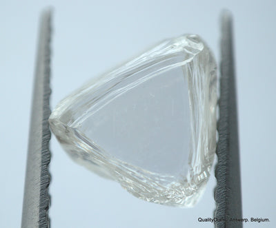 1.18 carat E VVS1 Beautiful triangle shape natural diamond uncut diamond rough