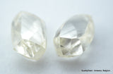 2.25 CARATS I VS1 BEAUTIFUL PAIR OF NATURAL UNCUT DIAMONDS ROUGH DIAMONDS