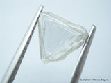 1.13 CARAT G VS1 BEAUTIFUL TRIANGLE SHAPE NATURAL DIAMOND UNCUT DIAMOND GEMSTONE