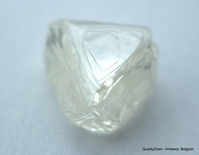 1.10 CARAT VVS2 BEAUTIFUL TRIANGLE SHAPE NATURAL DIAMOND UNCUT DIAMOND GEMSTONE