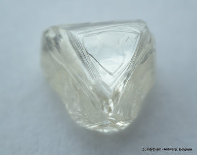1.10 CARAT VVS2 BEAUTIFUL TRIANGLE SHAPE NATURAL DIAMOND UNCUT DIAMOND GEMSTONE