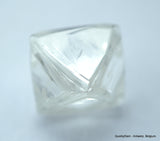 3.25 CARATS RARE WHITE PAIR OF NATURAL UNCUT DIAMONDS ROUGH OUT DIAMOND MINE
