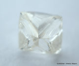 3.25 CARATS RARE WHITE PAIR OF NATURAL UNCUT DIAMONDS ROUGH OUT DIAMOND MINE
