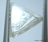 3.14 CARATS TRIANGLE SHAPE NATURAL UNCUT DIAMONDS ROUGH DIAMONDS SET OF 3