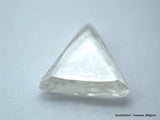 3.14 CARATS TRIANGLE SHAPE NATURAL UNCUT DIAMONDS ROUGH DIAMONDS SET OF 3