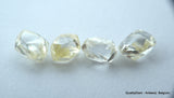 4.23 CARATS FINE COLLECTION OF NATURAL UNCUT DIAMONDS ROUGH OUT DIAMOND MINE