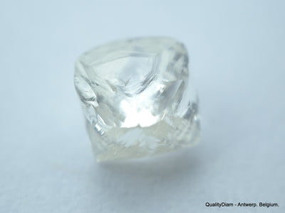 4.08 CARATS WHITE H VS-VVS, NATURAL UNCUT DIAMONDS ROUGH OUT FROM DIAMOND MINE