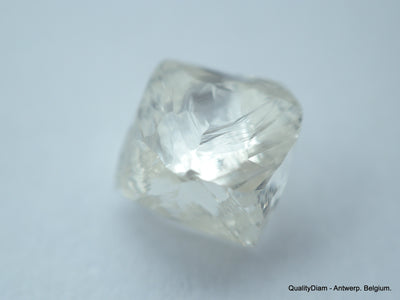 4.08 CARATS WHITE H VS-VVS, NATURAL UNCUT DIAMONDS ROUGH OUT FROM DIAMOND MINE