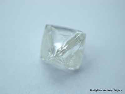 4.08 CARATS WHITE H VS-VVS, NATURAL UNCUT DIAMONDS ROUGH OUT FROM DIAMOND MINE